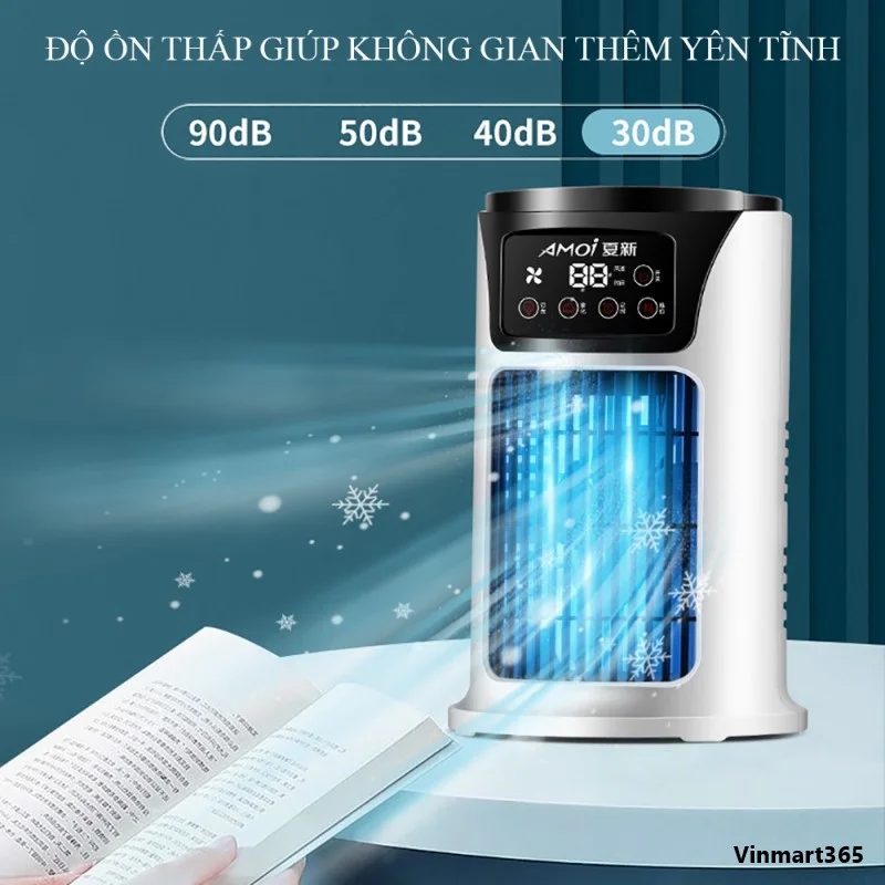 Quạt điều hòa phun sương AMOI