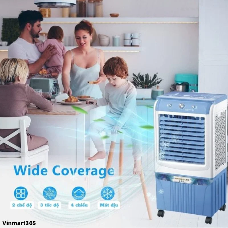 Quạt điều hòa hơi nước HS-588A