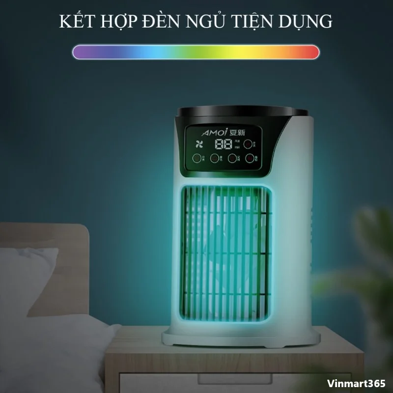 Quạt điều hòa phun sương AMOI