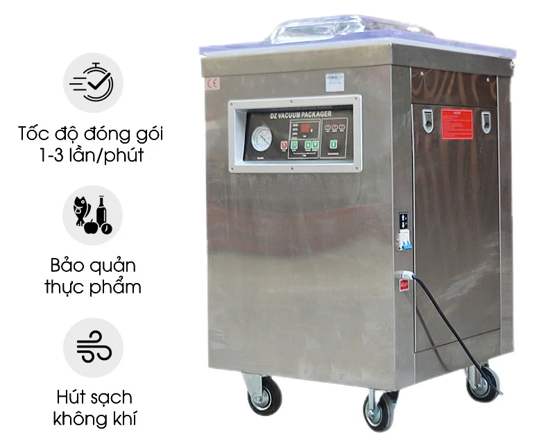 Máy hút chân không DZ600 công nghiệp