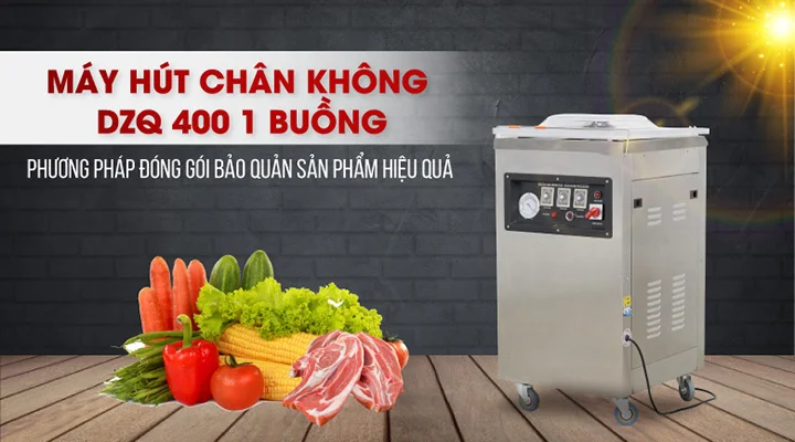 [Review] Máy Hút Chân Không Công Nghiệp DZQ400 Chính Hãng