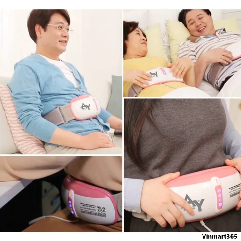 Đai massage giảm mỡ bụng Ayosun