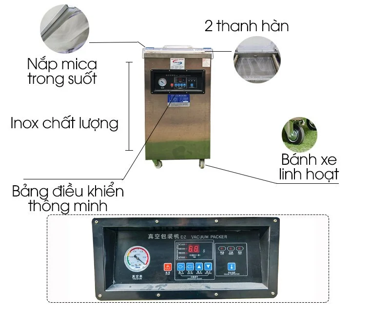 Máy hút chân không DZ400