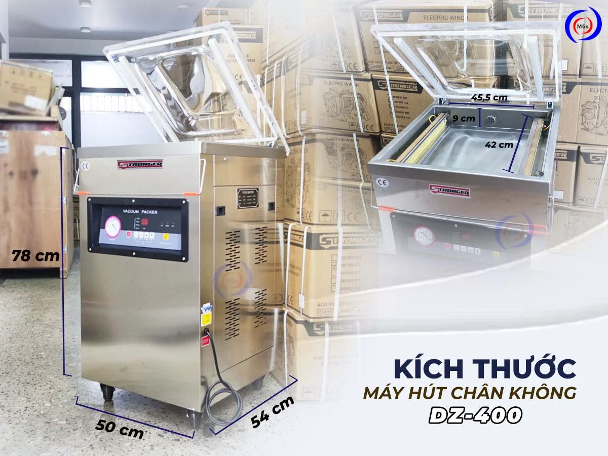 [Review] Máy Hút Chân Không DZ400 Công Nghiệp Năng Suất Cao