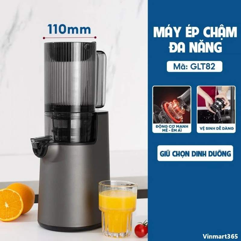 [Review] Máy Ép Chậm Gilux GLT82 Cao Cấp