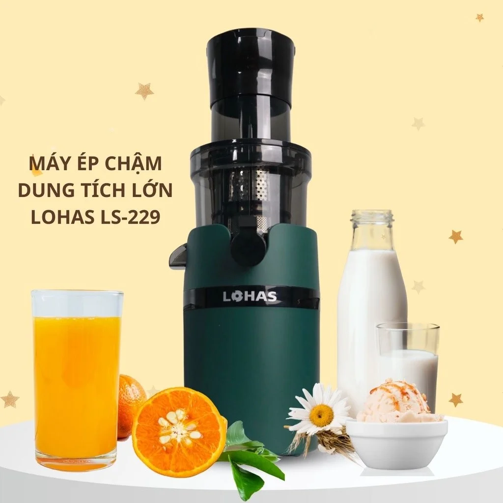 [Review] Máy Ép Chậm LOHAS LS-229 Hàn Quốc
