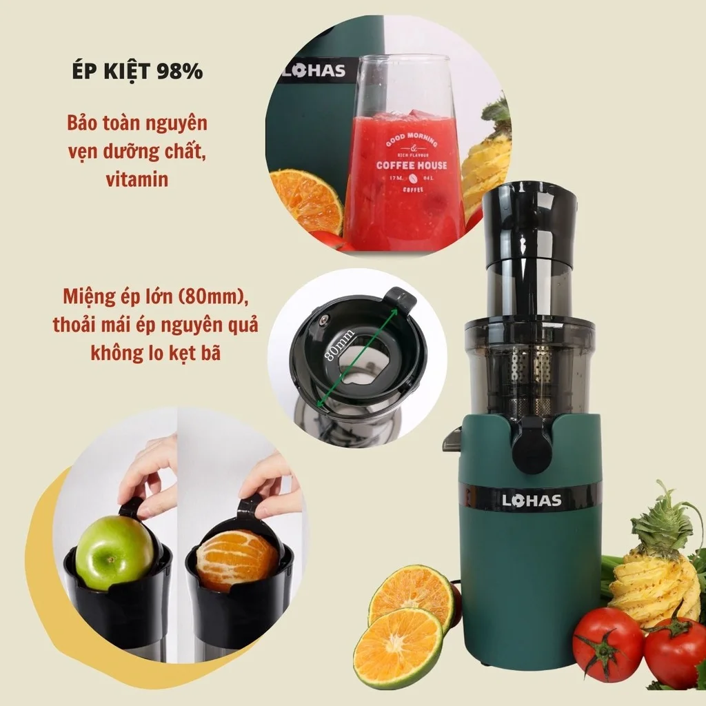 Máy ép chậm Lohas