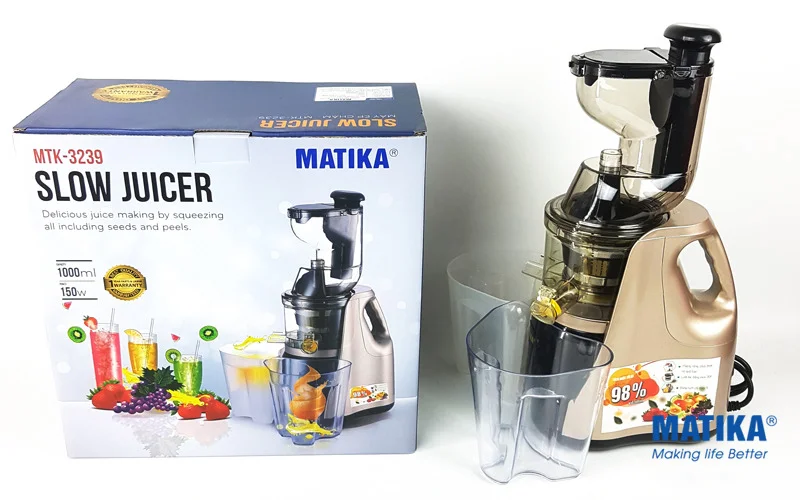 máy ép chậm Matika MTK-3239 Nhật