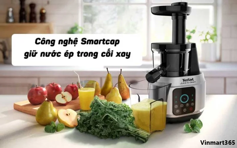 máy ép chậm hoa quả Tefal