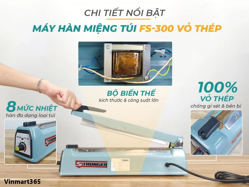 Máy hàn miệng túi PFS-300 