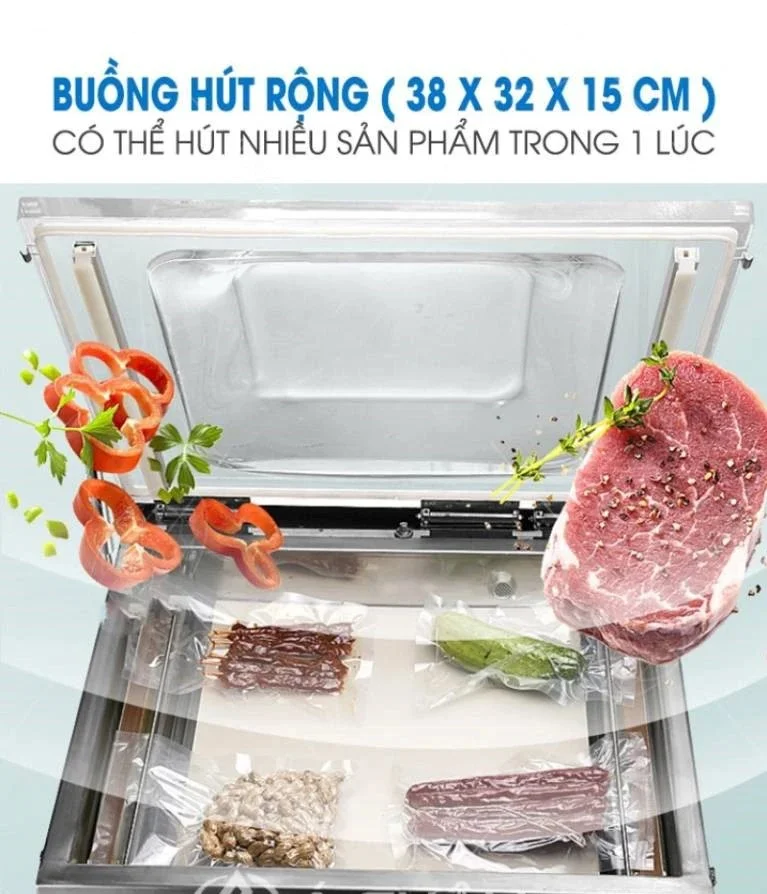 Máy hút chân không DZ380 công nghiệp