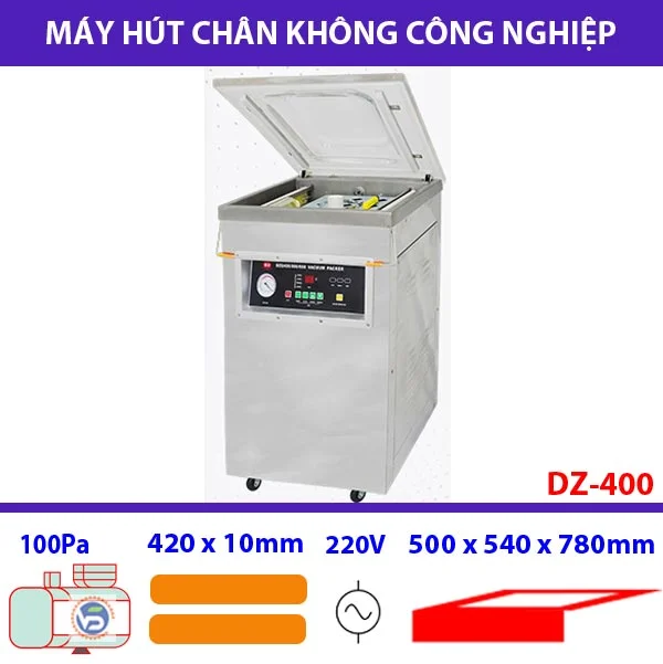 Máy hút chân không DZ400 công nghiệp