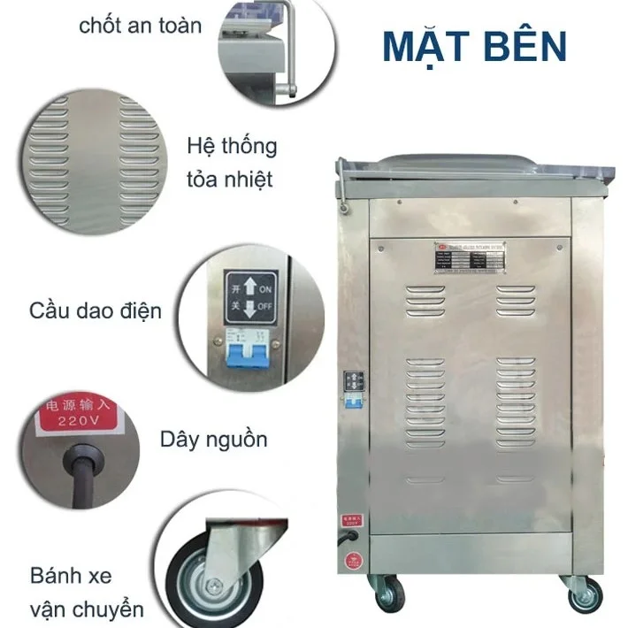 Máy hút chân không DZQ600 công nghiệp