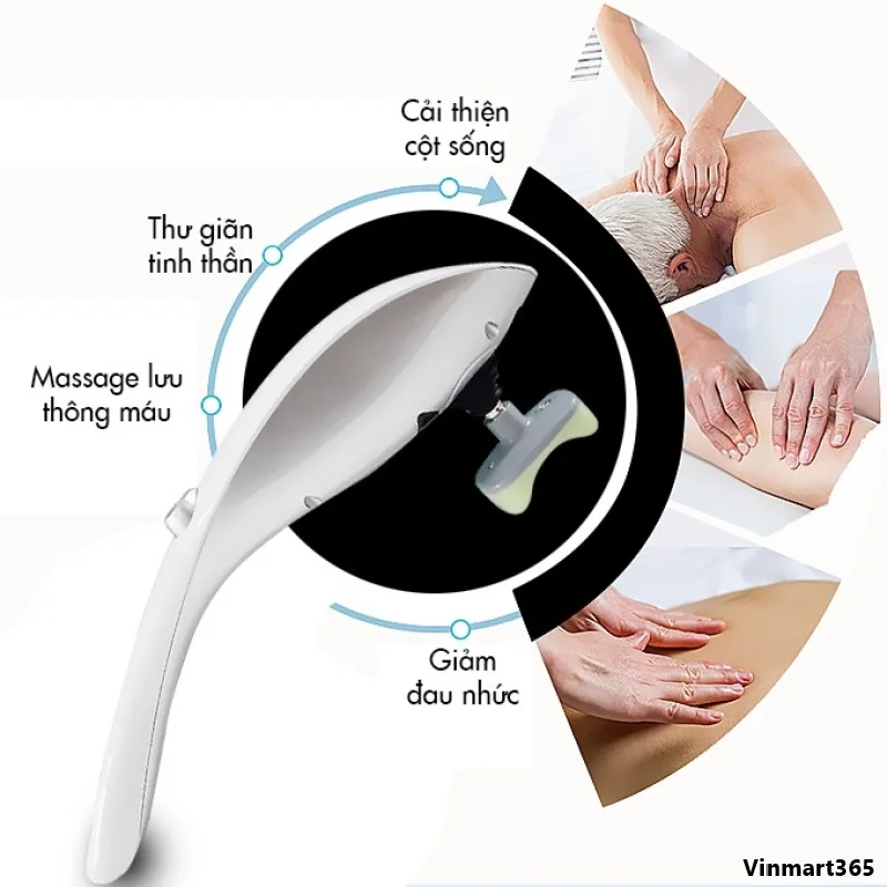 Máy Massage Cầm Tay Ayosun 11 Đầu Hàn Quốc