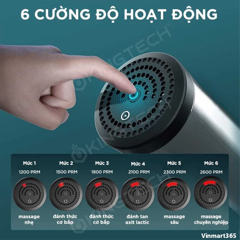 Máy massage Kingtech 