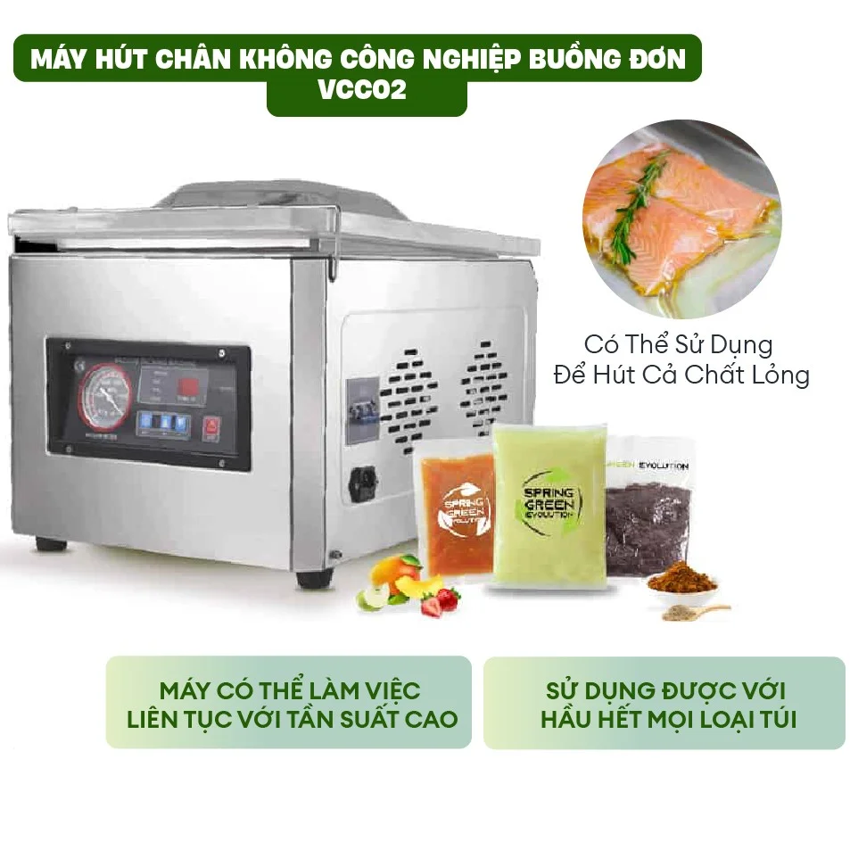 Máy hút chân không VCC02 công nghiệp