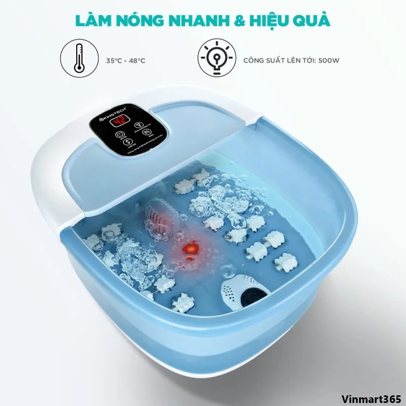 Bồn ngâm chân massage Kingtech BM-400