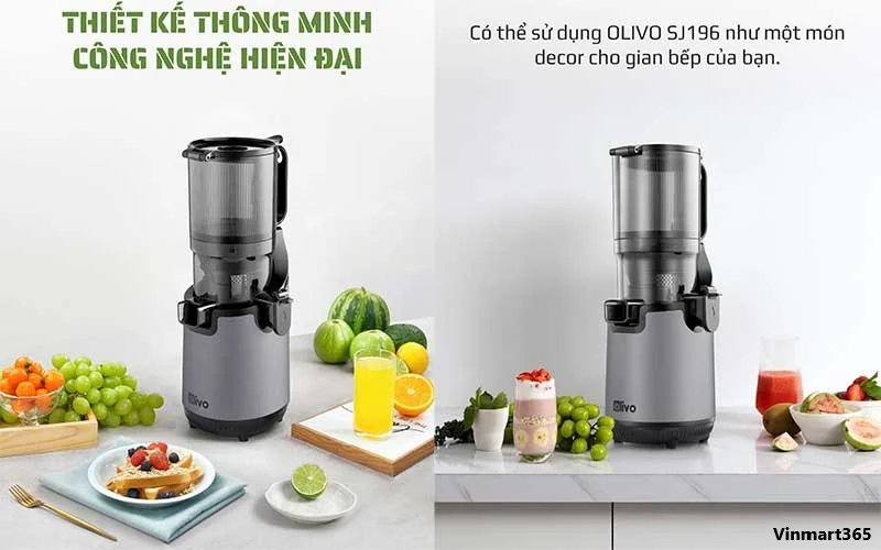 Máy ép chậm trái cây Olivo SJ196