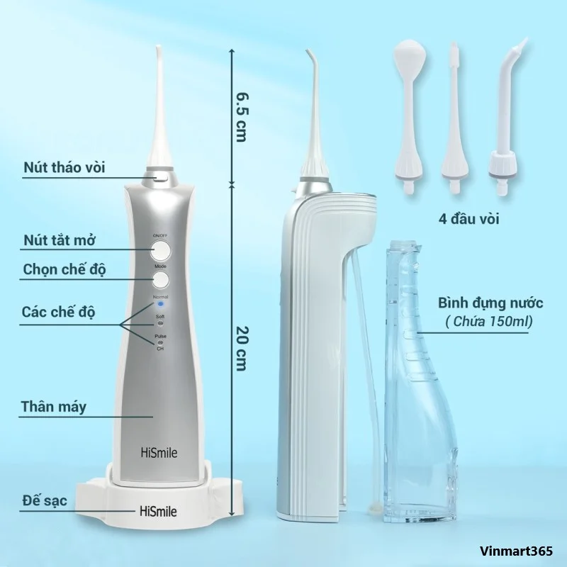 Máy tăm nước Hismile S600