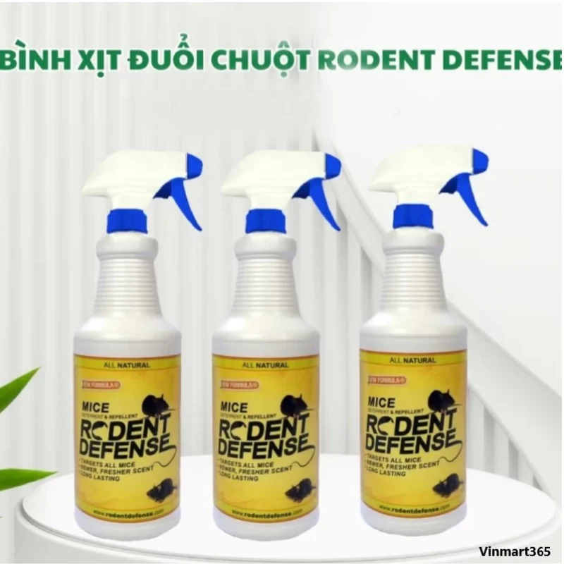Bình xịt đuổi chuột Rodent Defense