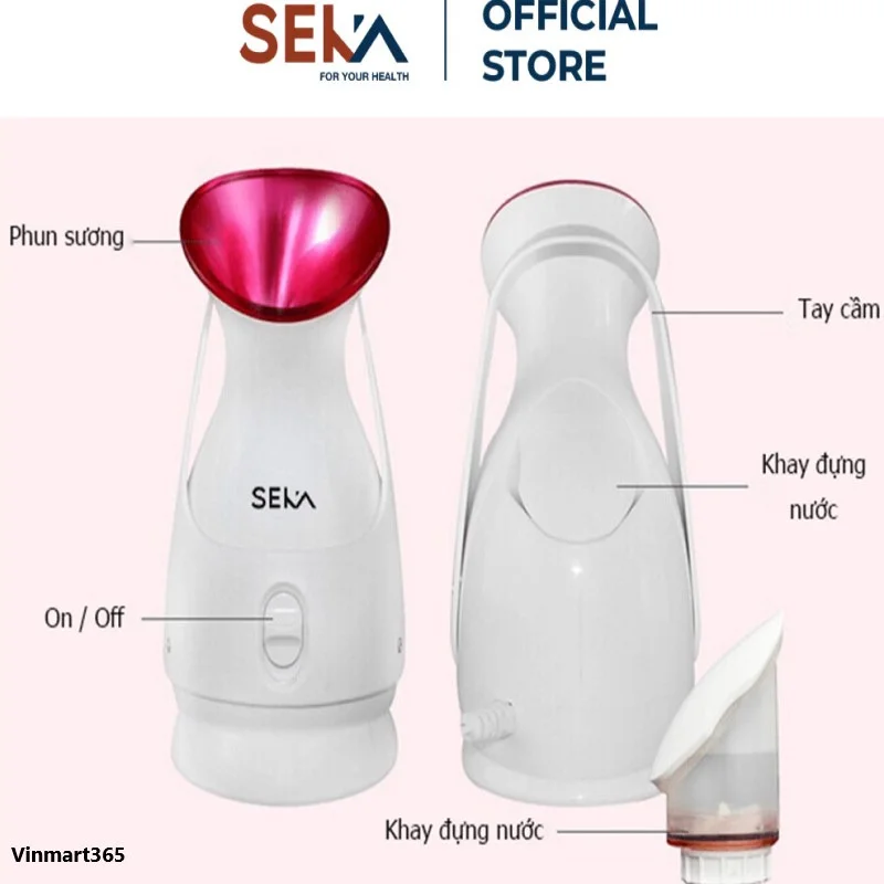 Máy xông hơi mặt Seka J3080 cao cấp