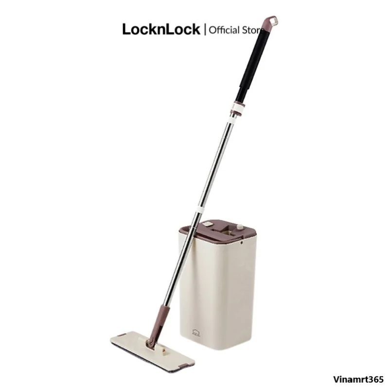 Bộ Cây Lau Nhà Lock&amp;Lock Squeeze Flat Mop