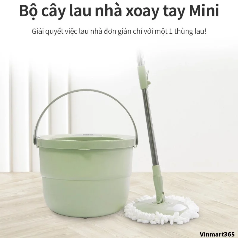 Bộ cây lau nhà Lock&Lock ETM498MITS2 tự vắt
