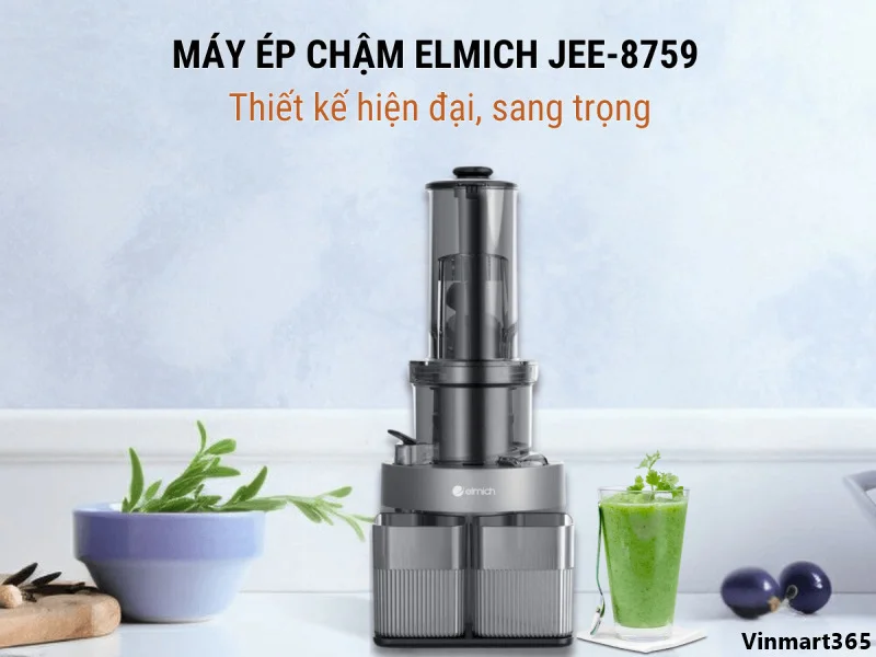 Máy ép chậm hoa quả Elmich JEE-8759