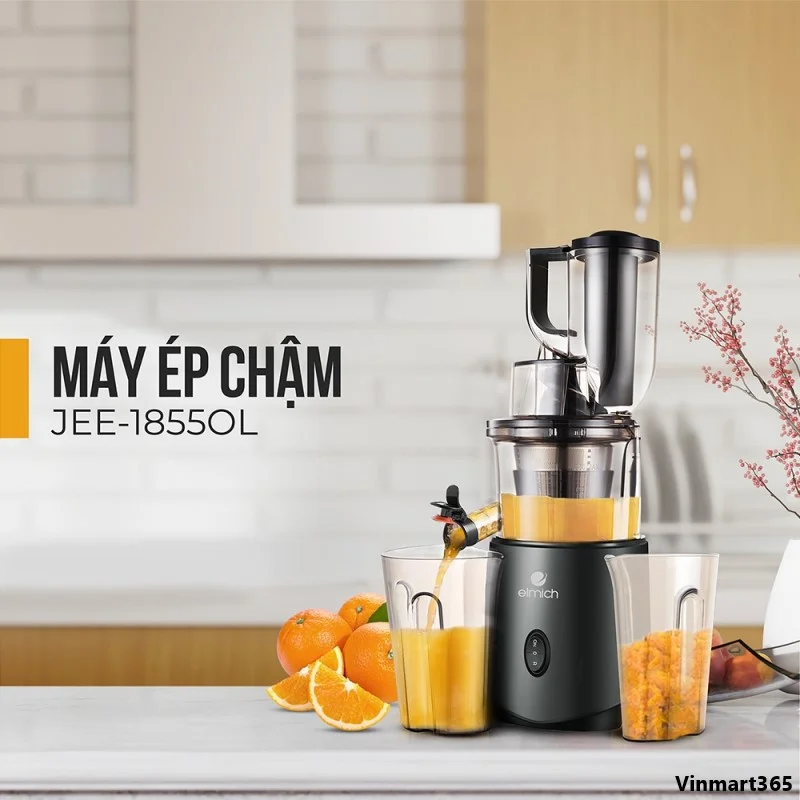 Máy ép chậm hoa quả Elmich