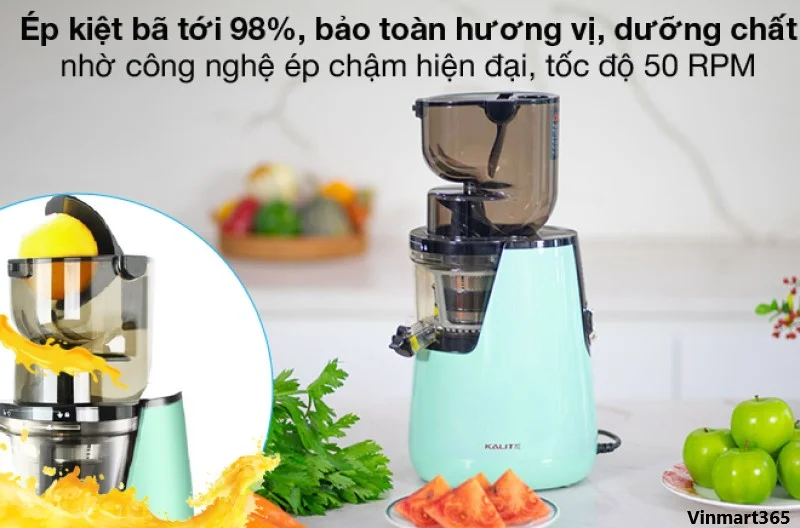 Máy ép chậm Kalite KL-598