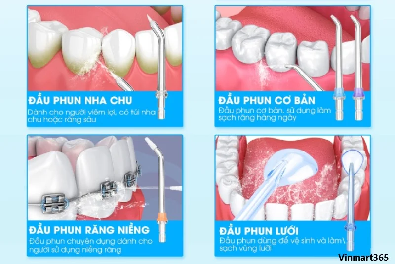 Máy tăm nước cao cấp