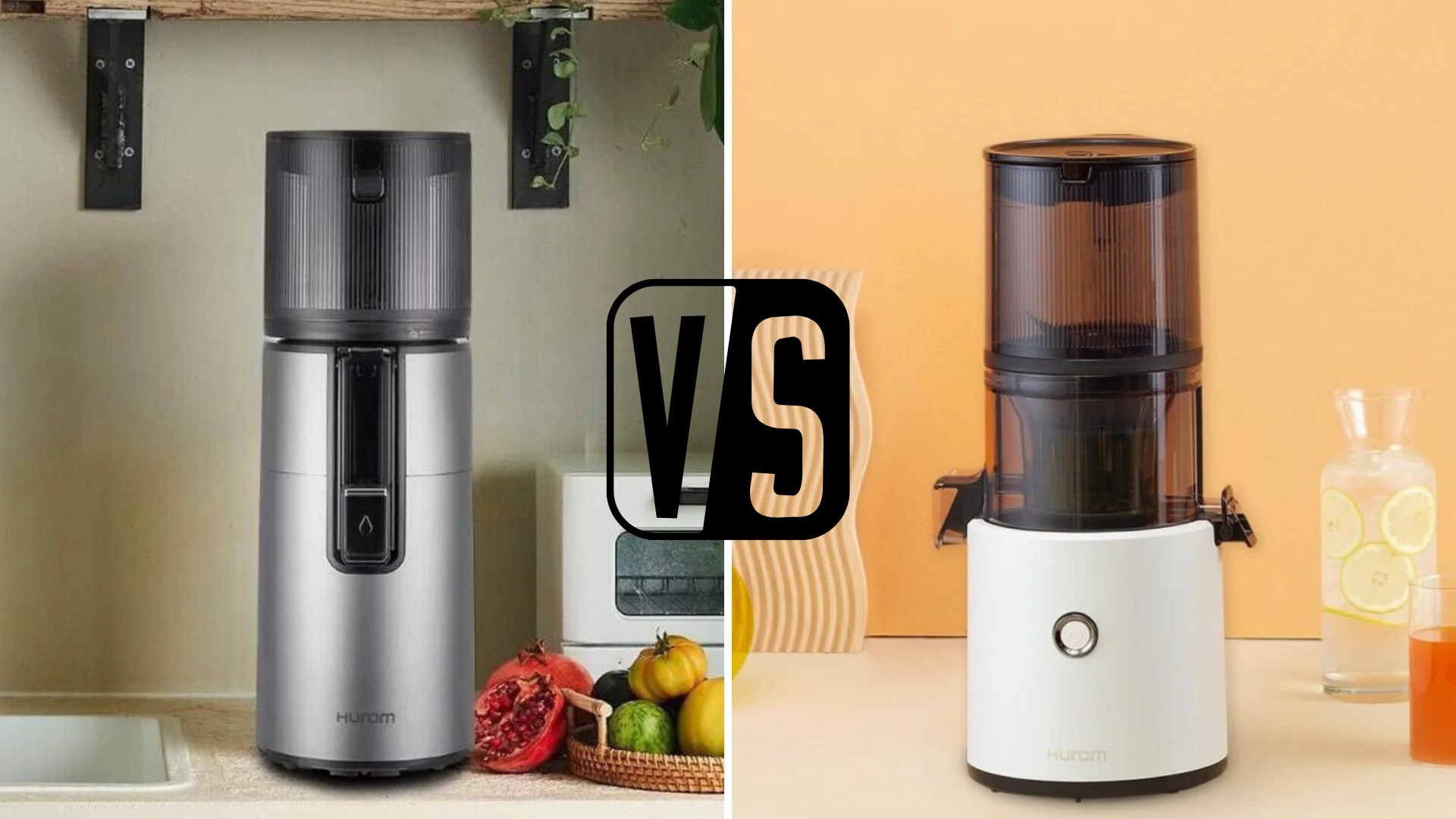 So Sánh Máy Ép Hoa Quả Chậm Hurom H400 Và Hurom H300