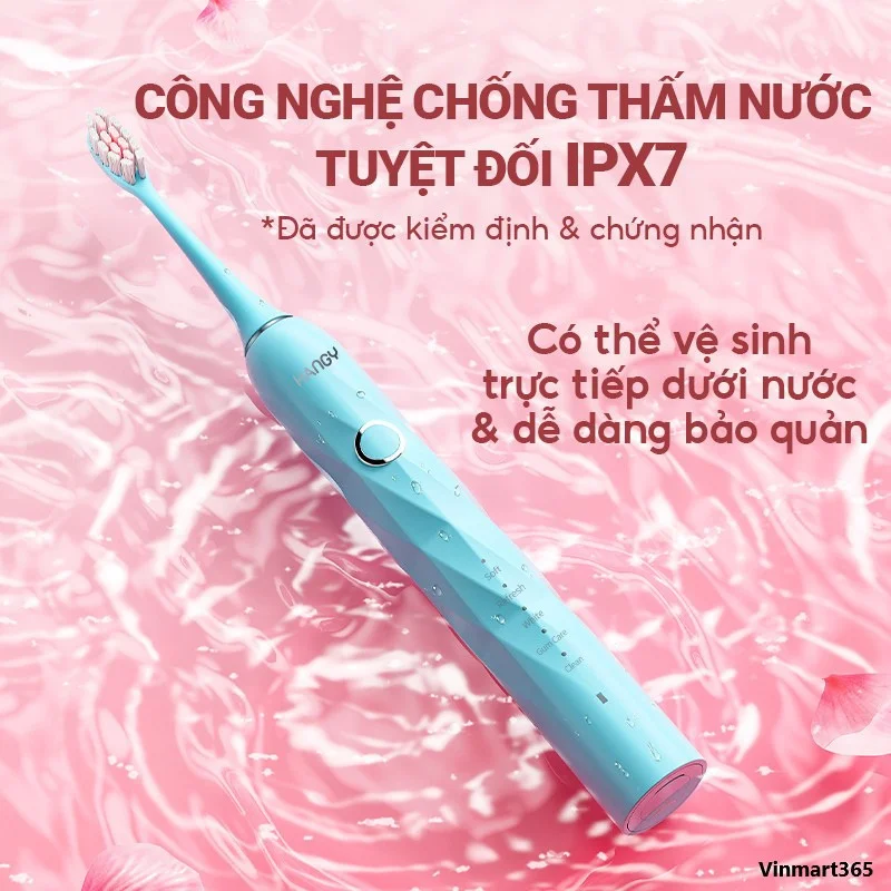 Bàn chải điện Hangy HY23 Pro chính hãng