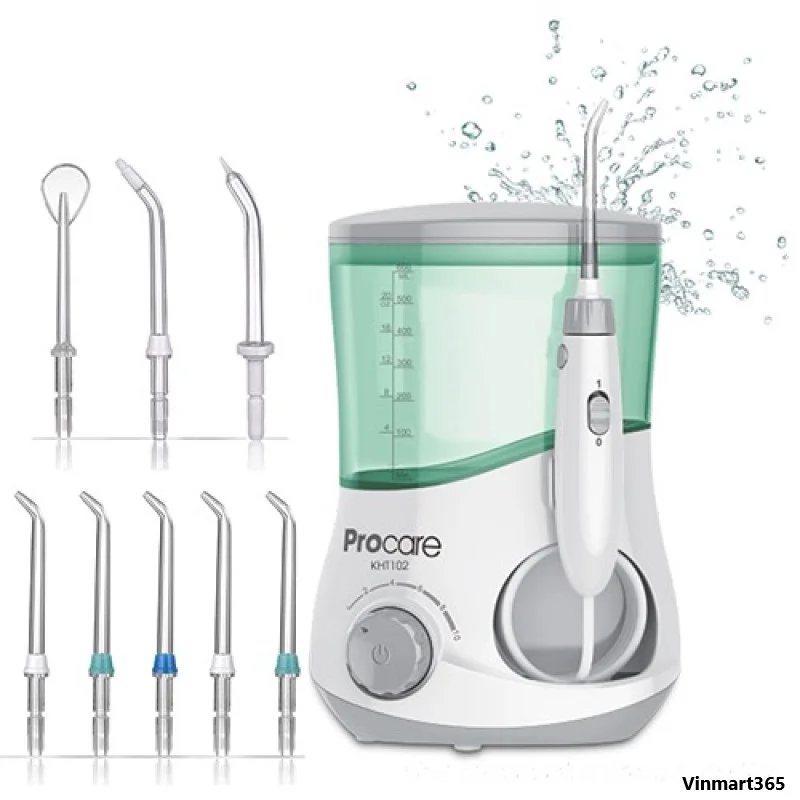 Tính năng của máy tăm nước gia đình Procare KHT102