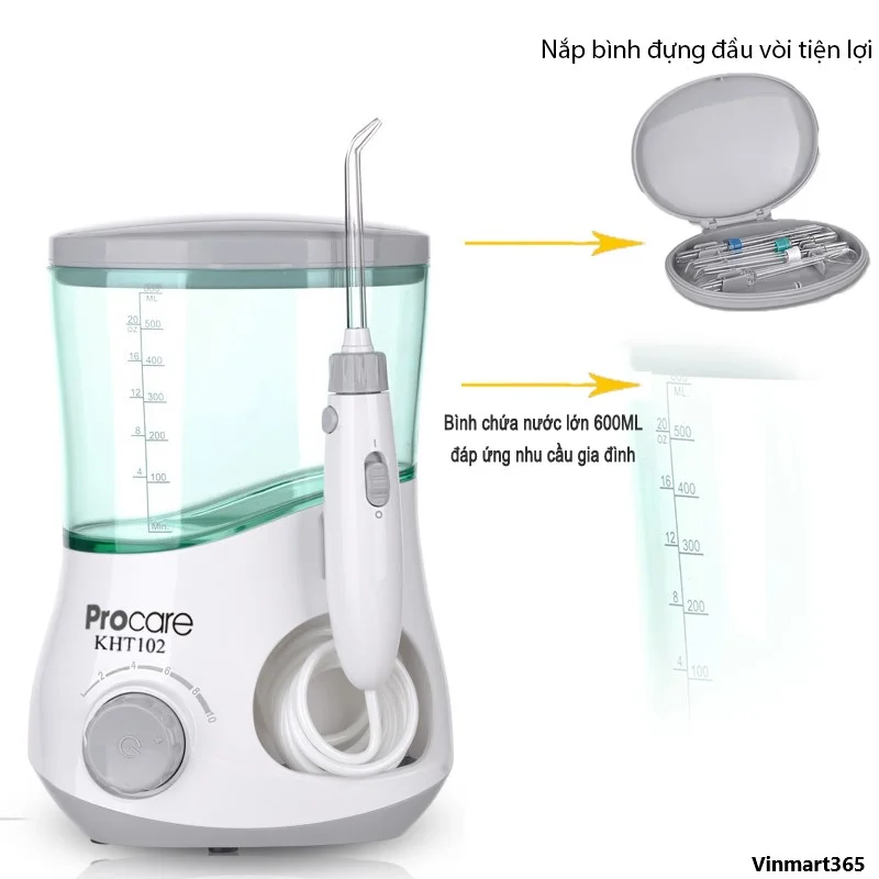 Máy tăm nước gia đình Procare KHT102