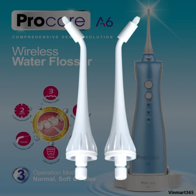 Máy tăm nước Procare A6 làm sạch