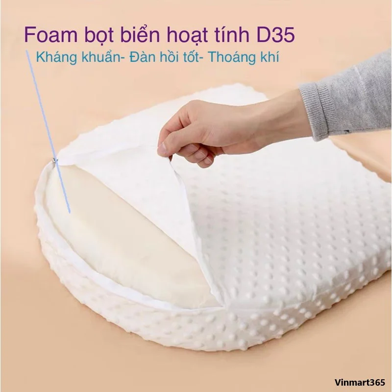 Gối chống trào ngược đầy hơi cao cấp