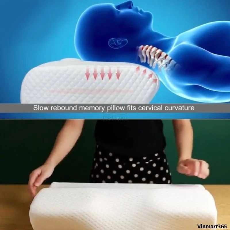 Gối Memory Foam 50D Lock&Lock chính hãng