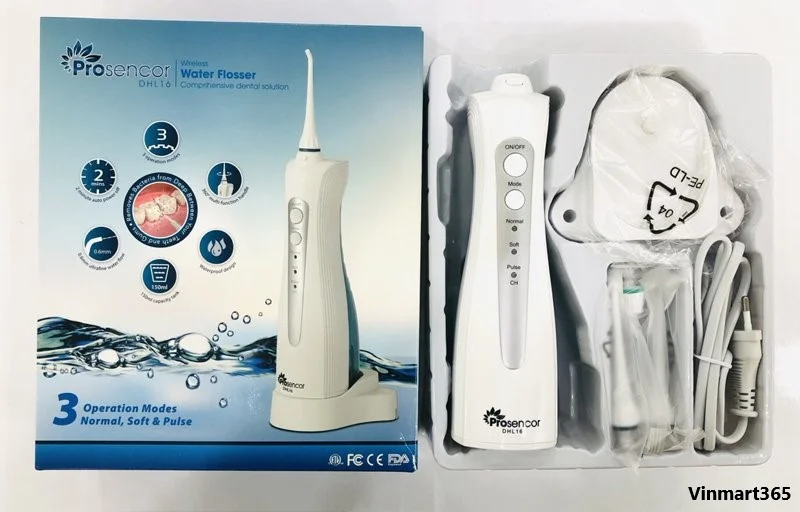 Máy tăm nước cho người niềng răng Prosencor DHL16