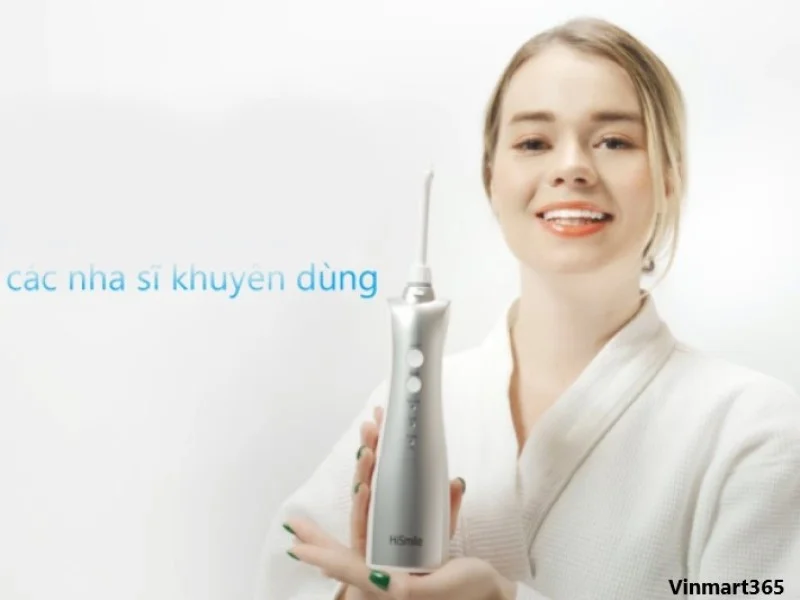 Máy tăm nước cho người niềng răng Hismile S600 cao cấp