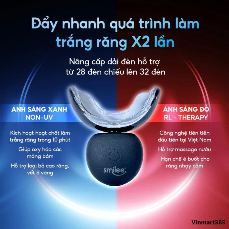 Bộ kit trắng răng Smilee Extra đa năng