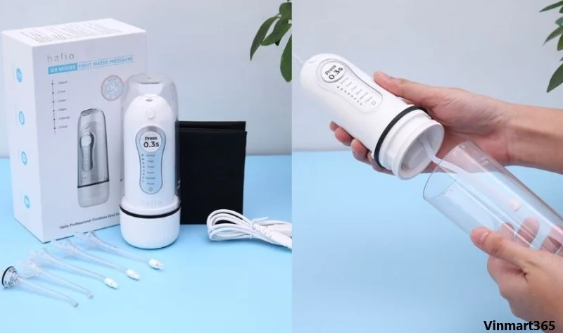 Cách Sử Dụng Máy Tăm Nước Halio Đúng Cách