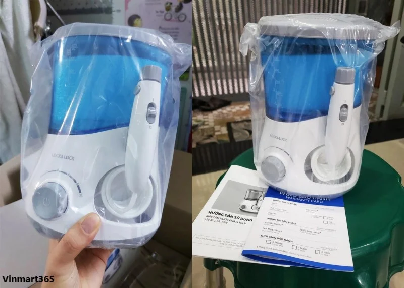 Máy tăm nước Lock&Lock