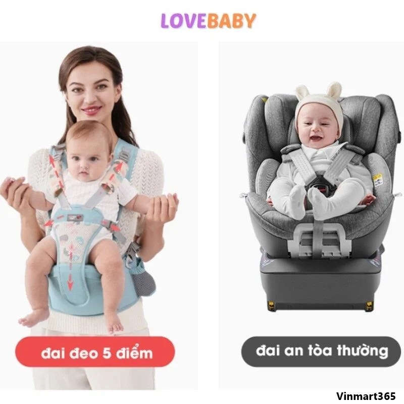 Địu cho bé Lovebaby