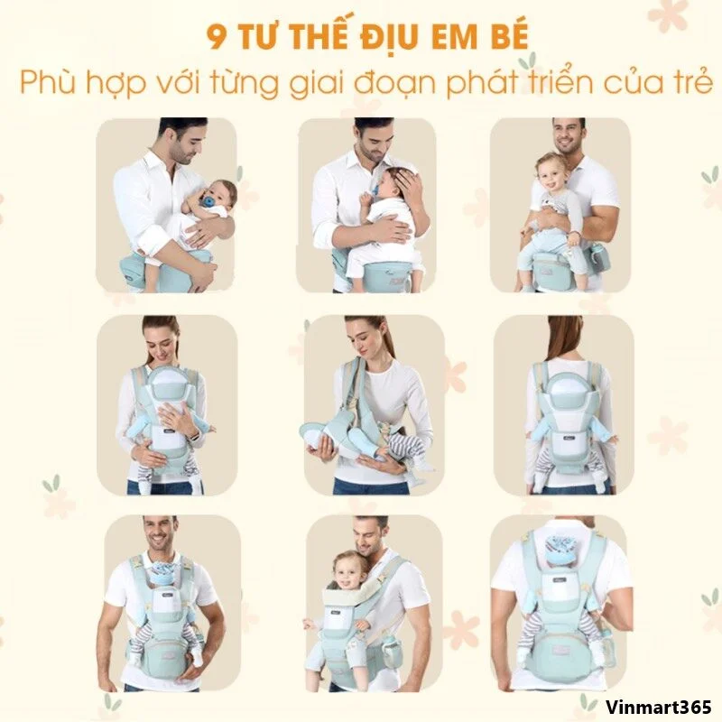 Địu em bé Bamboo Life 