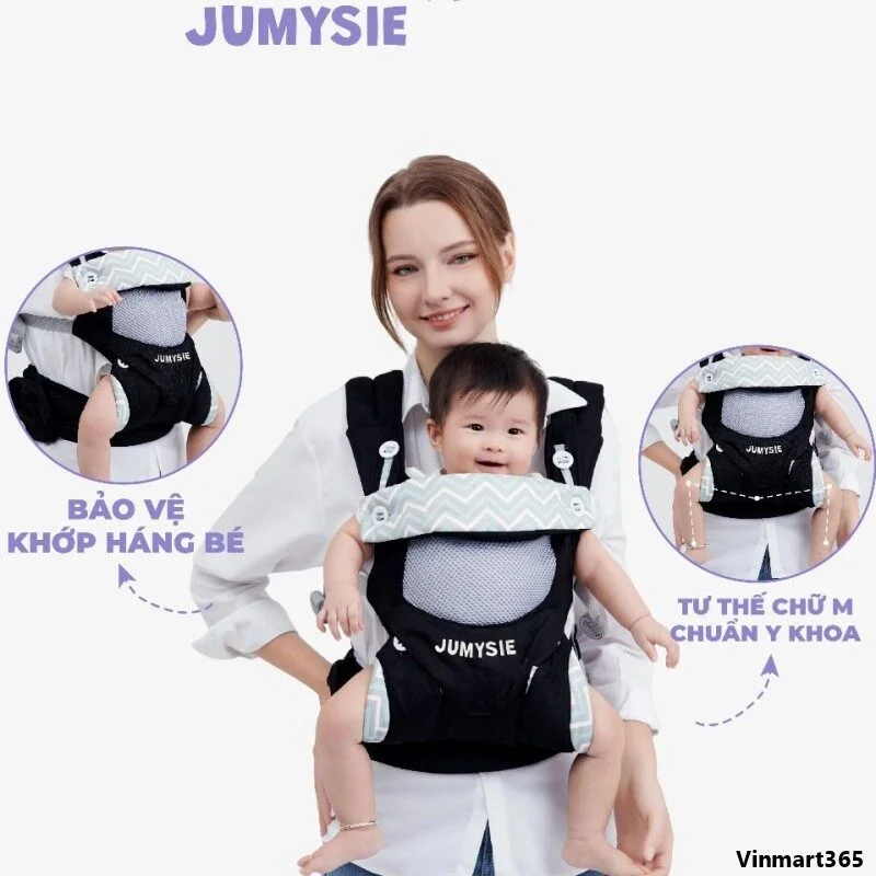 địu trợ lực Jumy's cho bé