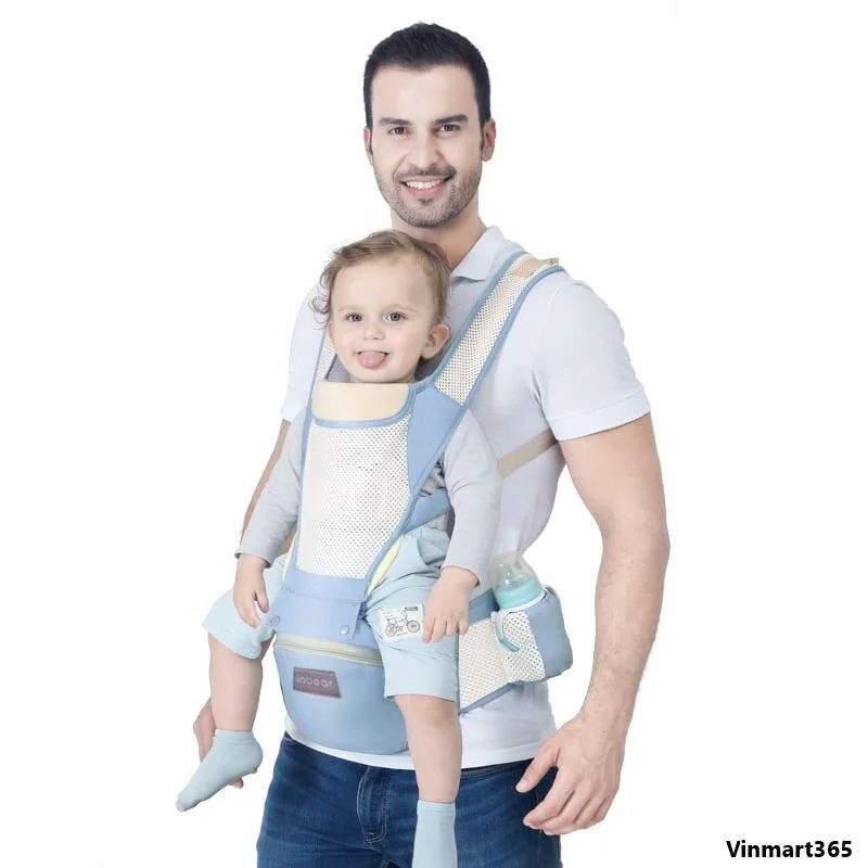 Địu Em Bé Inbear 6 Tư Thế Chống Gù Cao Cấp
