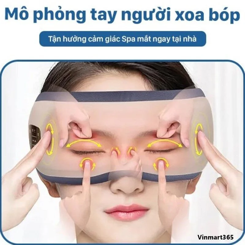 Máy massage mắt chính hãng