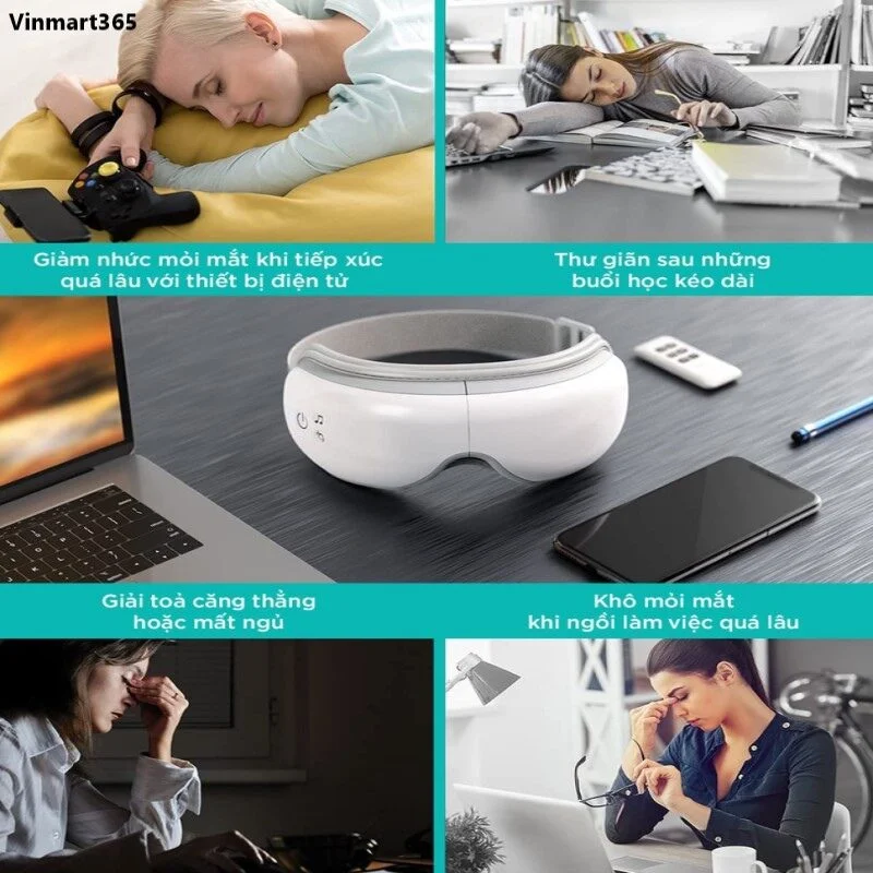 Máy massage mắt KingTech cao cấp