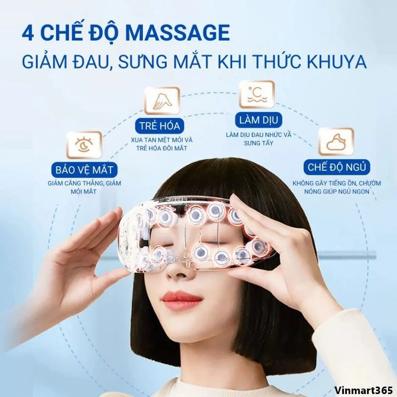 Máy massage mắt PGG chính hãng